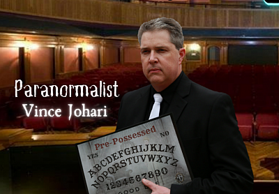 Vince Johari, resident Magician at the Pythian Castle in Springfield MO