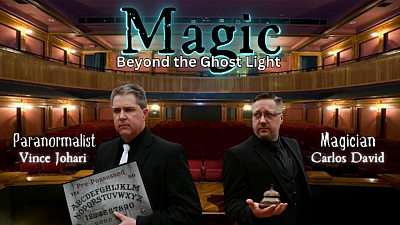 Resident Magicians Carlos David and Vince Johari at the Pythian Castle in Springfield, MO
